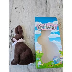 Ganz plush Mr chocolate candy vintage decoration Faux